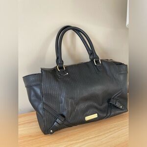 Steve Madden larger Black and gold Tote Bag